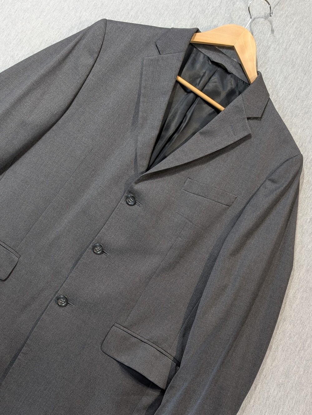 Banana Republic Modern Wool Blazer Men's 42L Dark Grey